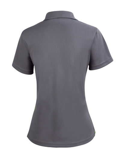 [PS84] Ladies' rapid cool short sleeve contrast polo