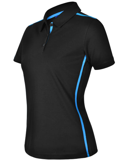 [PS84] Ladies' rapid cool short sleeve contrast polo