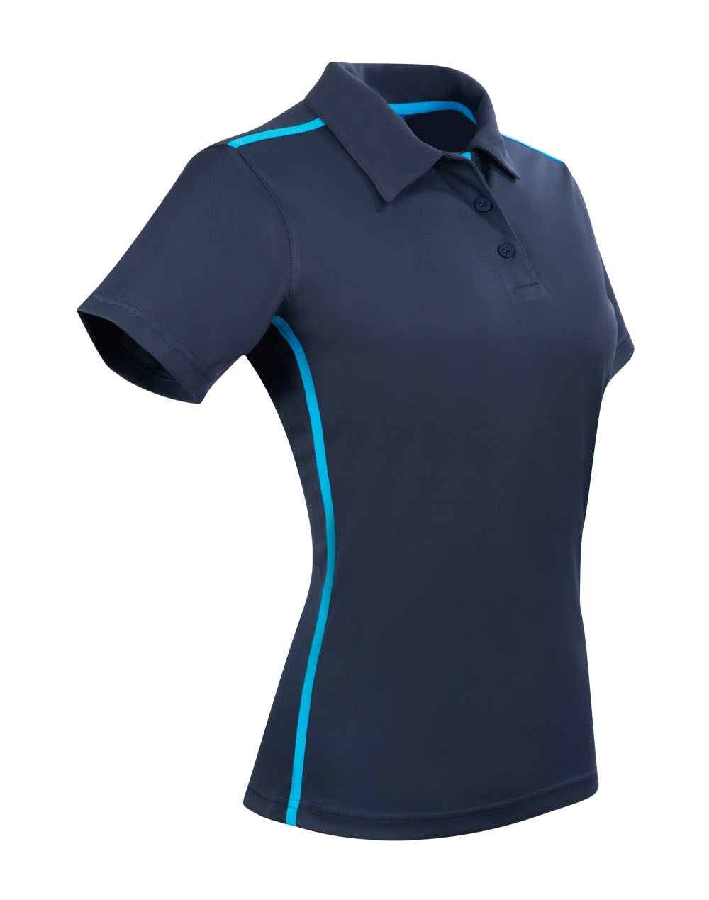 [PS84] Ladies' rapid cool short sleeve contrast polo