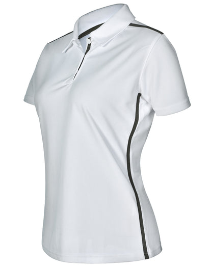 [PS84] Ladies' rapid cool short sleeve contrast polo