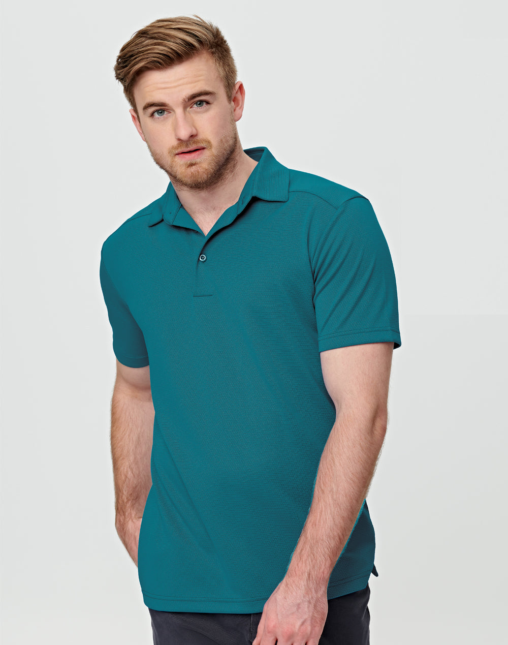 [PS87] Men's Bamboo Charcoal Corporate S/S Polo