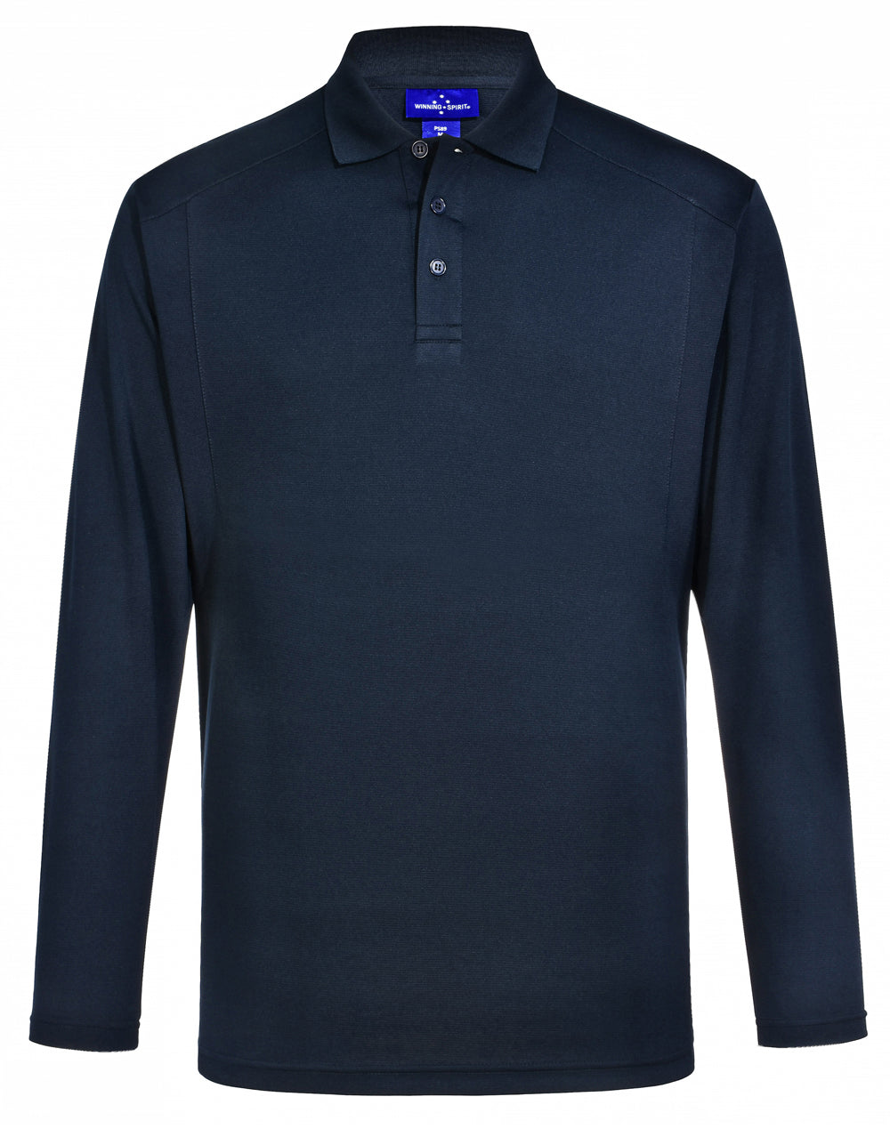 [PS89] Men's Bamboo Charcoal L/S Polo