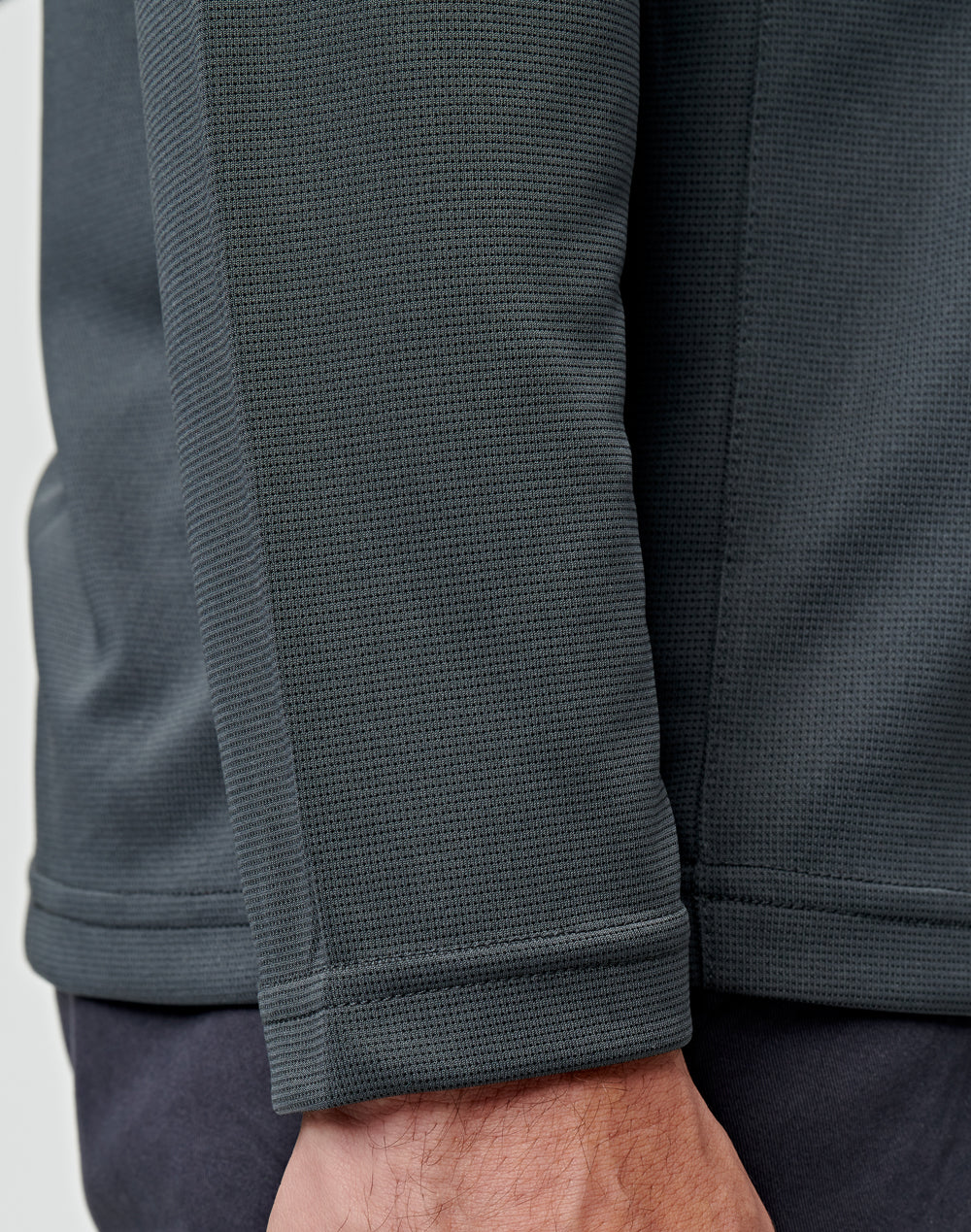 [PS89] Men's Bamboo Charcoal L/S Polo