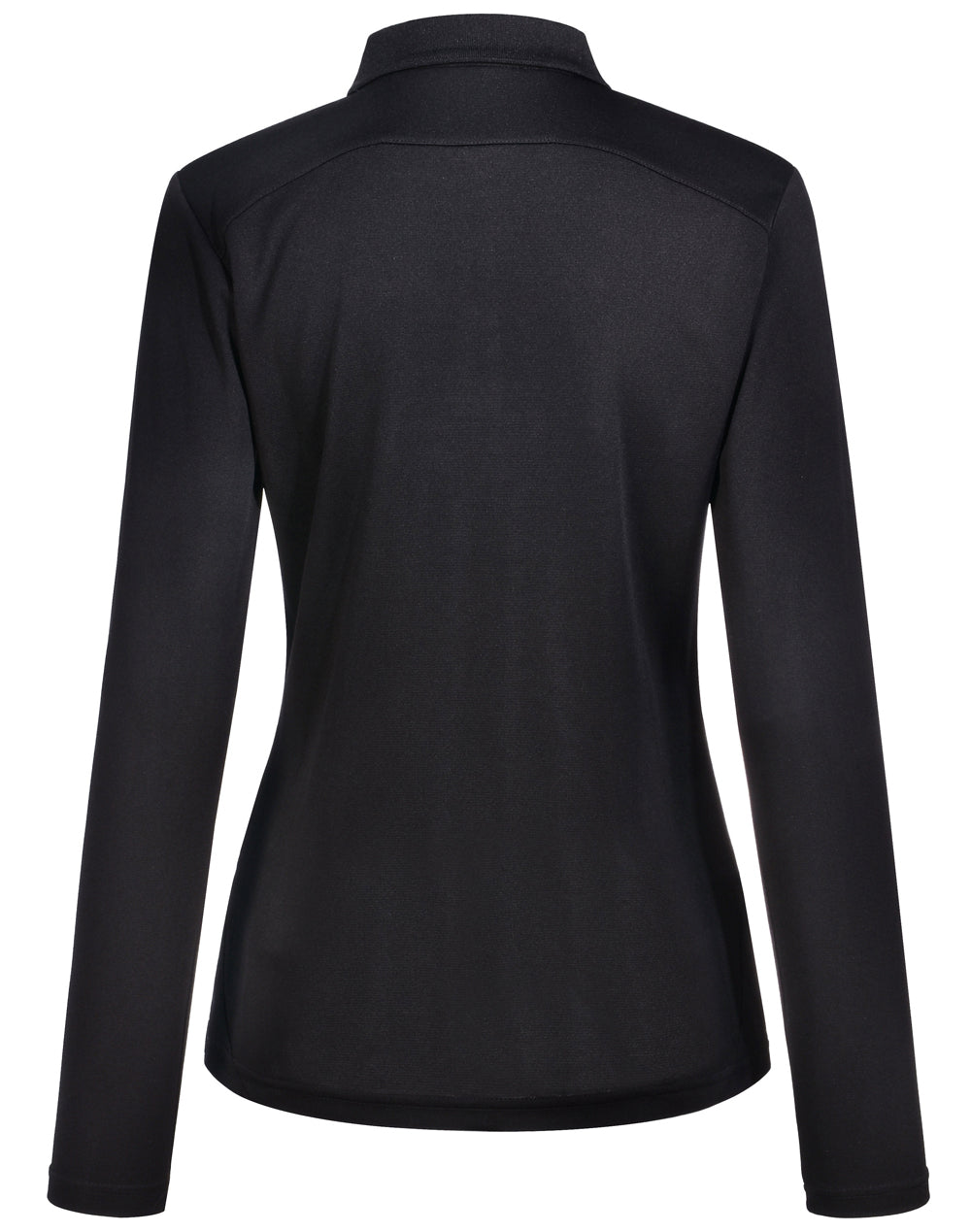 [PS90] Ladies' Bamboo Charcoal L/S Polo