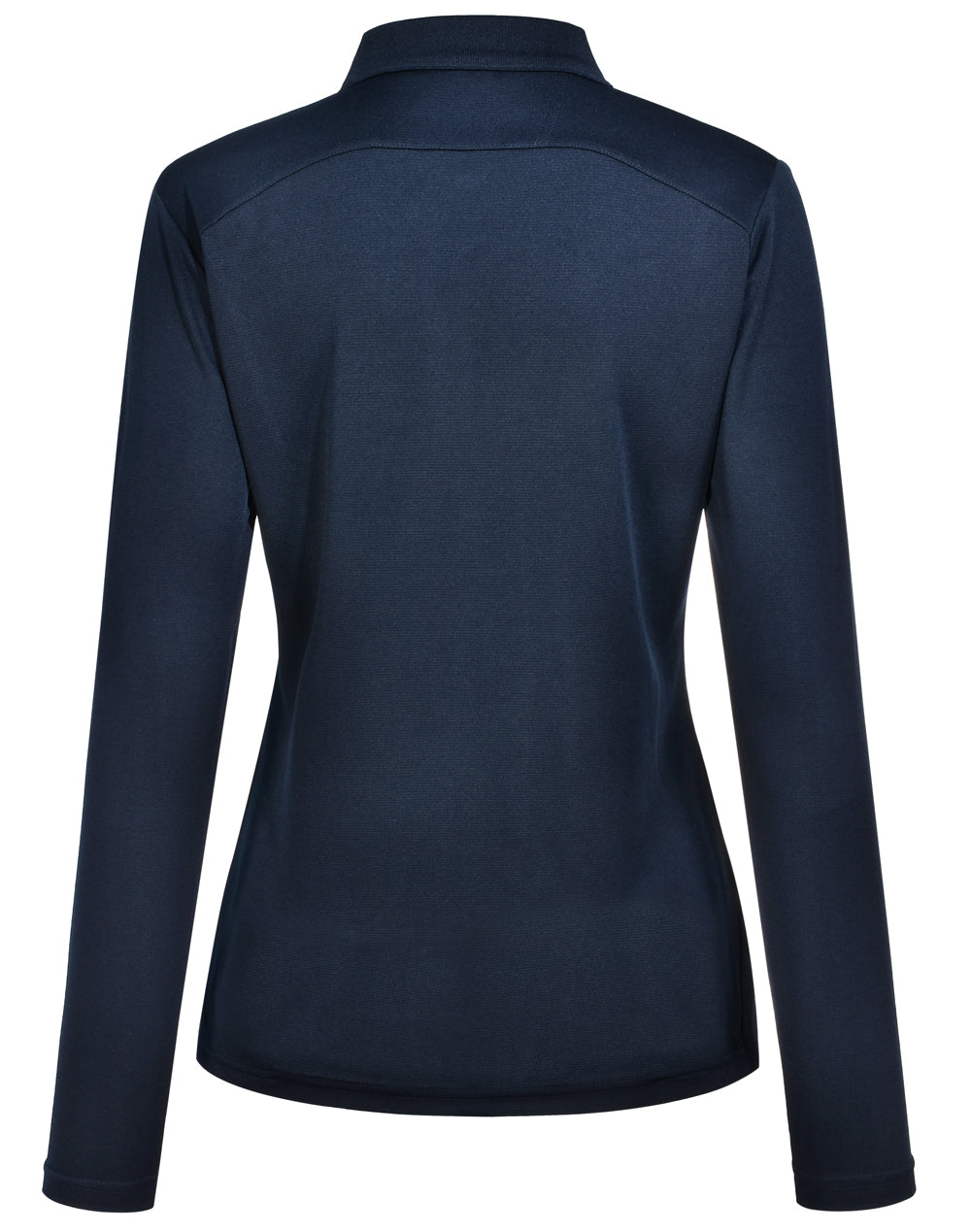 [PS90] Ladies' Bamboo Charcoal L/S Polo