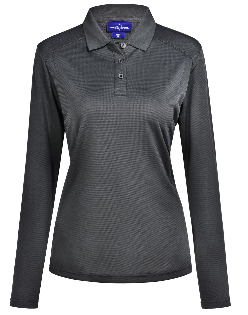 [PS90] Ladies' Bamboo Charcoal L/S Polo