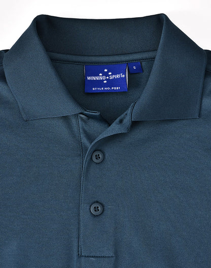 [PS91] Men's Sustainable Poly/Cotton Corporate S/S Polo