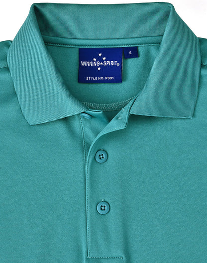[PS91] Men's Sustainable Poly/Cotton Corporate S/S Polo