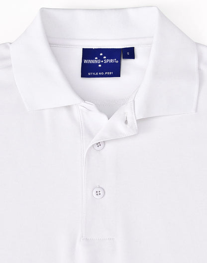 [PS91] Men's Sustainable Poly/Cotton Corporate S/S Polo