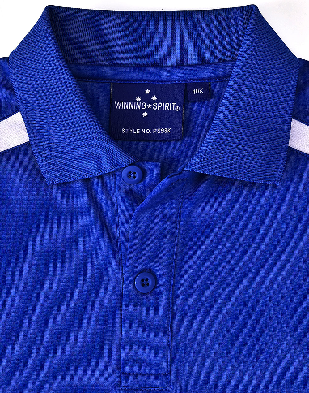 [PS93K] Kids' Sustainable Poly/Cotton Contrast S/S Polo