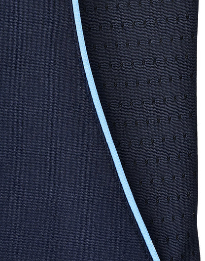 [PS93K] Kids' Sustainable Poly/Cotton Contrast S/S Polo