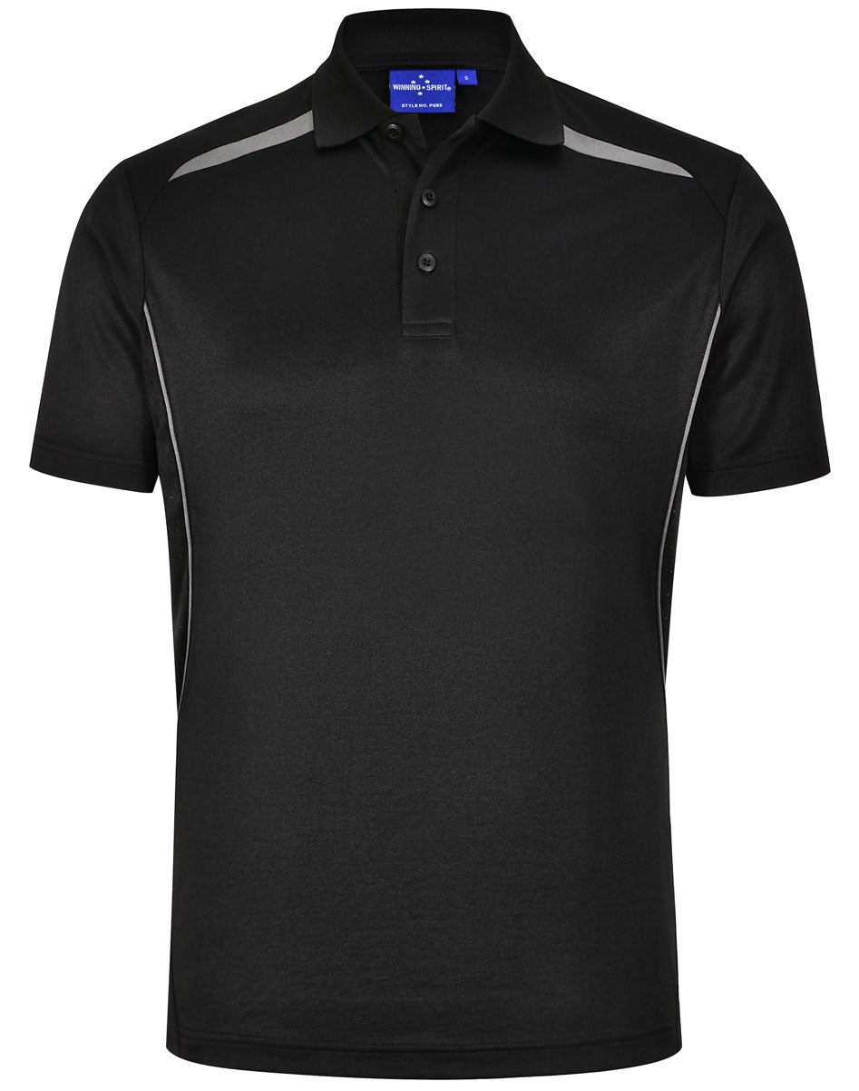 [PS93] Men's Sustainable Poly/Cotton Contrast S/S Polo