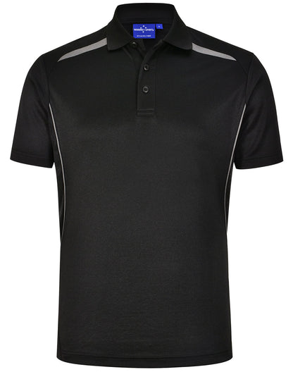 [PS93] Men's Sustainable Poly/Cotton Contrast S/S Polo