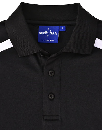 [PS93] Men's Sustainable Poly/Cotton Contrast S/S Polo