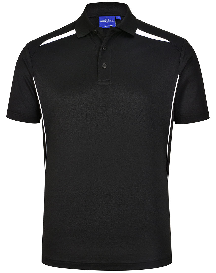 [PS93] Men's Sustainable Poly/Cotton Contrast S/S Polo
