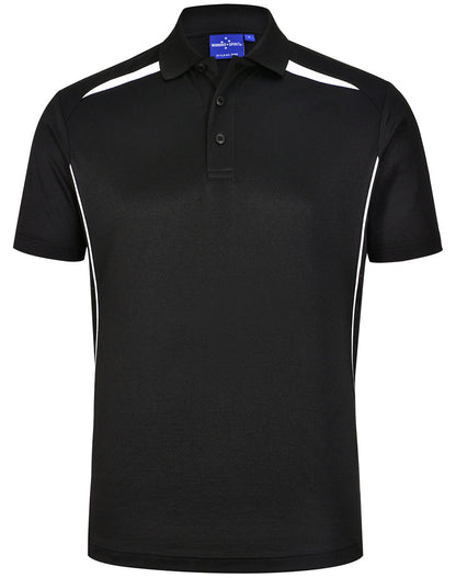 [PS93] Men's Sustainable Poly/Cotton Contrast S/S Polo