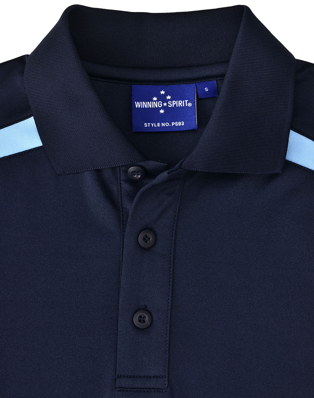 [PS93] Men's Sustainable Poly/Cotton Contrast S/S Polo