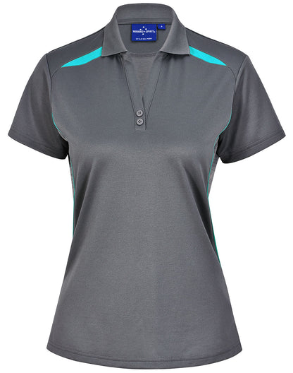[PS94] Ladies' Sustainable Poly/Cotton Contrast S/S Polo