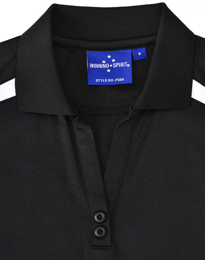 [PS94] Ladies' Sustainable Poly/Cotton Contrast S/S Polo