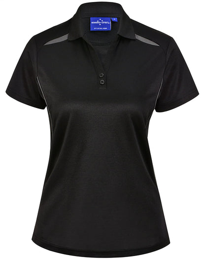 [PS94] Ladies' Sustainable Poly/Cotton Contrast S/S Polo