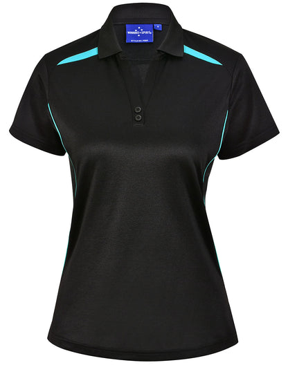 [PS94] Ladies' Sustainable Poly/Cotton Contrast S/S Polo