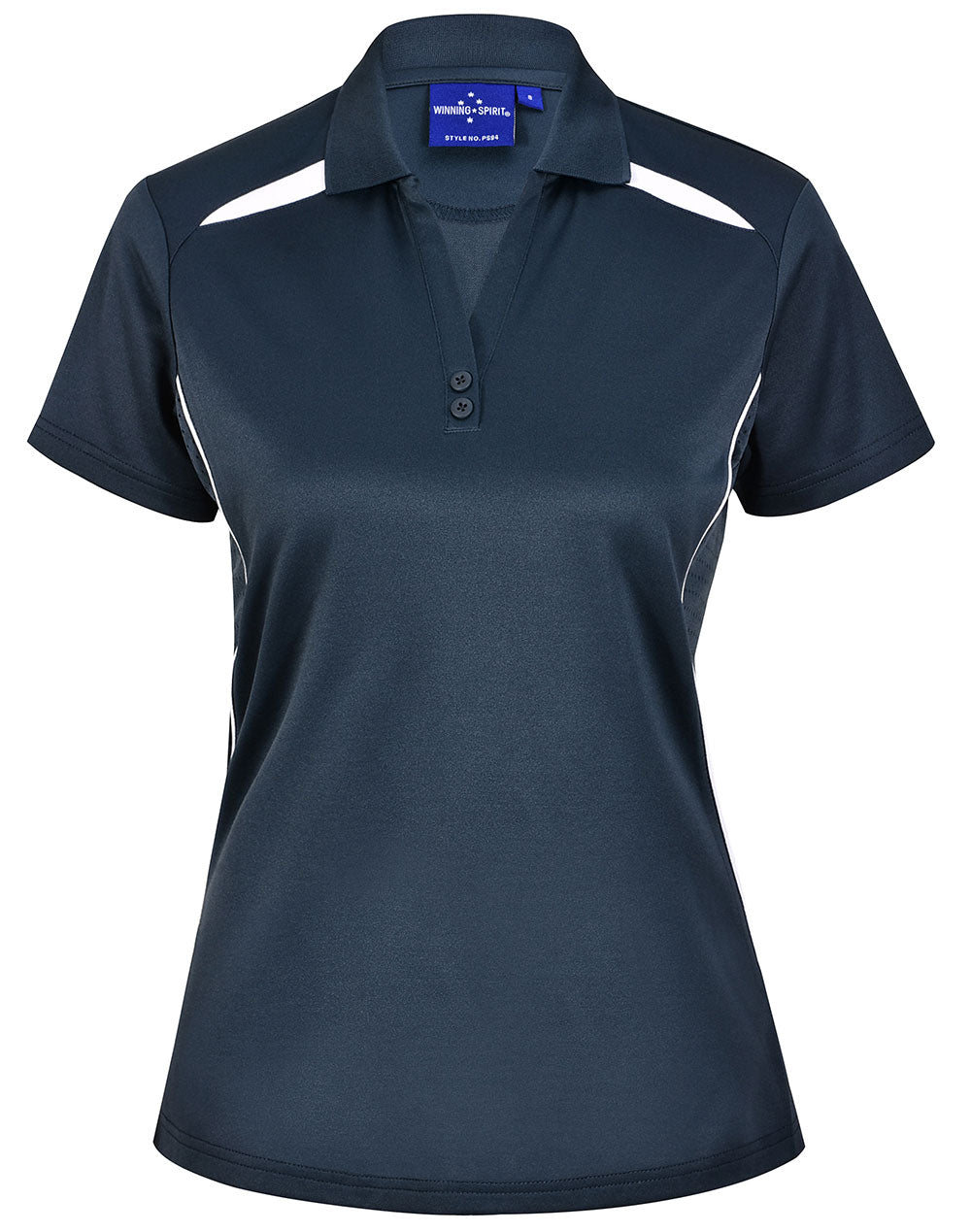 [PS94] Ladies' Sustainable Poly/Cotton Contrast S/S Polo