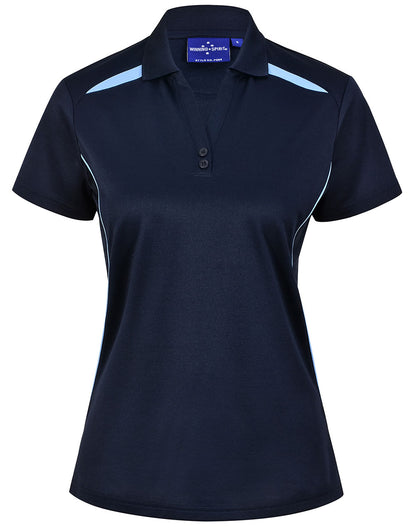 [PS94] Ladies' Sustainable Poly/Cotton Contrast S/S Polo