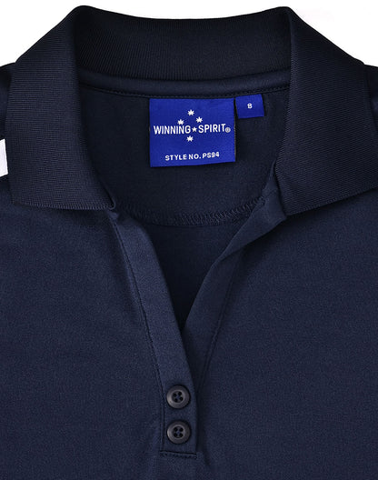 [PS94] Ladies' Sustainable Poly/Cotton Contrast S/S Polo
