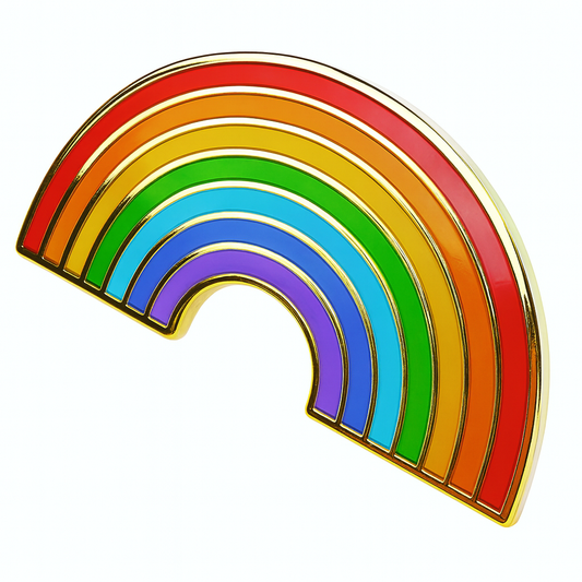 PRIDE RAINBOW LAPEL PIN