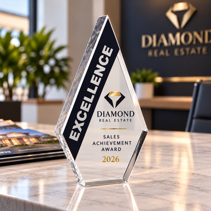 Acrylic Diamond Trophy