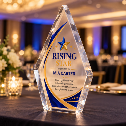 Acrylic Diamond Trophy