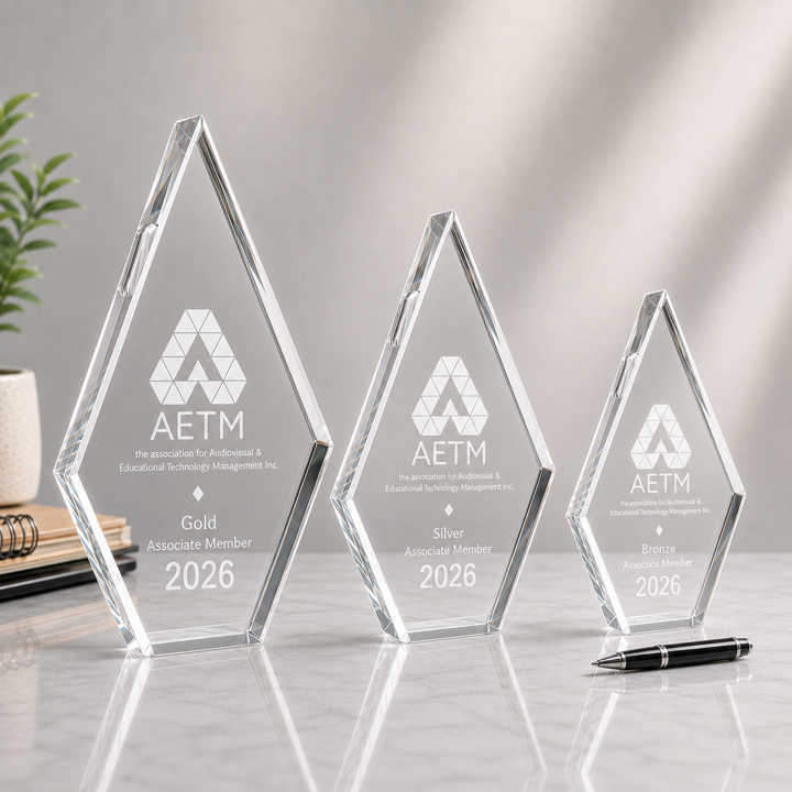 Acrylic Diamond Trophy