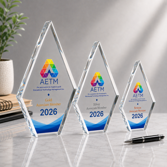 Acrylic Diamond Trophy