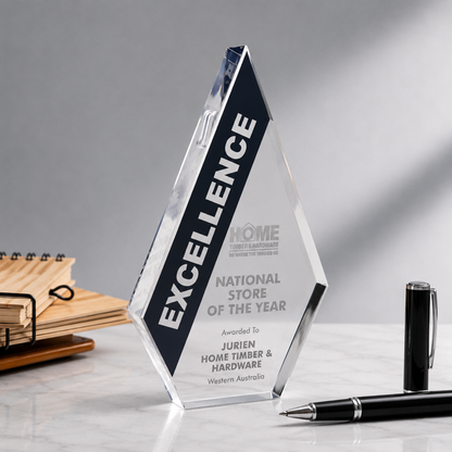 Acrylic Diamond Trophy