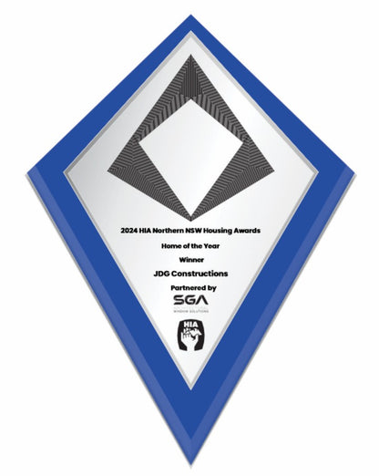 Diamond Acrylic Wall Plaque