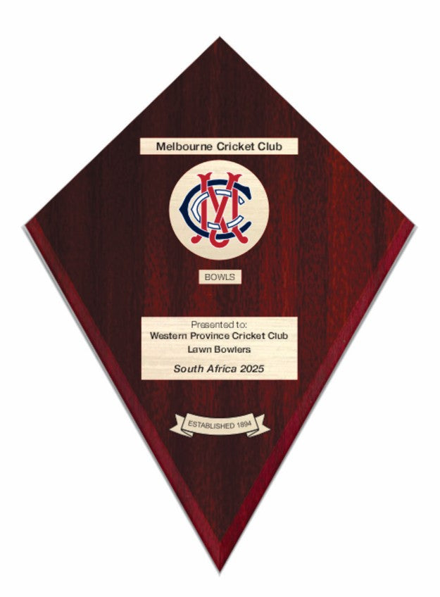 Diamond Acrylic Wall Plaque