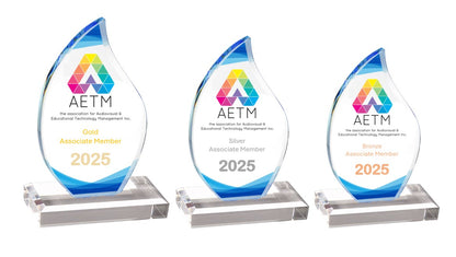 Acrylic Flame Trophy