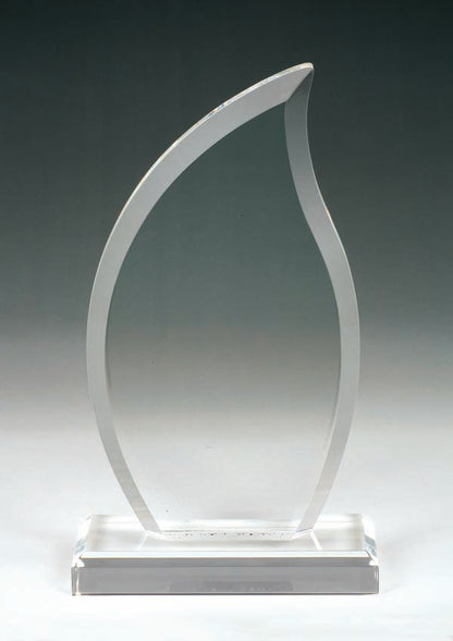 Acrylic Flame Trophy