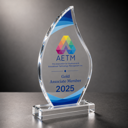 Acrylic Flame Trophy