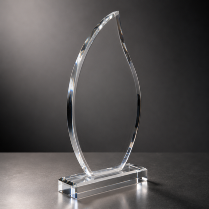 Acrylic Flame Trophy