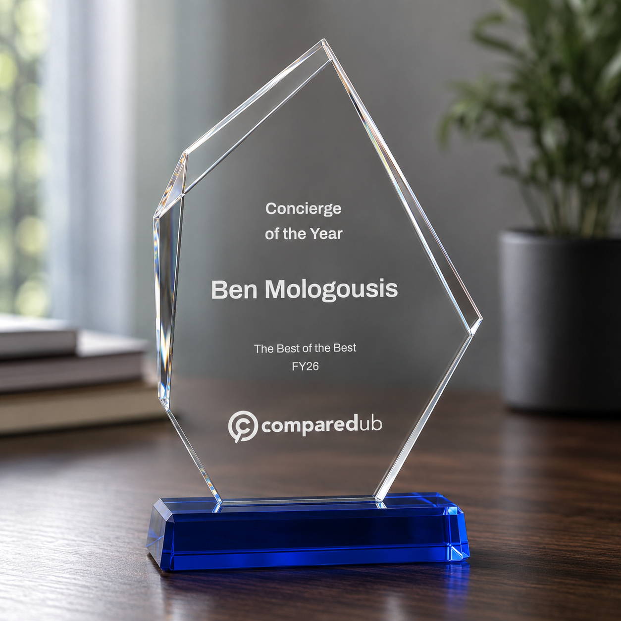 Acrylic Abstract Trophy