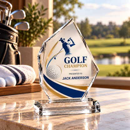 Acrylic Abstract Trophy