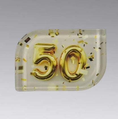 Acrylic Rectangle With 2 Round Corners