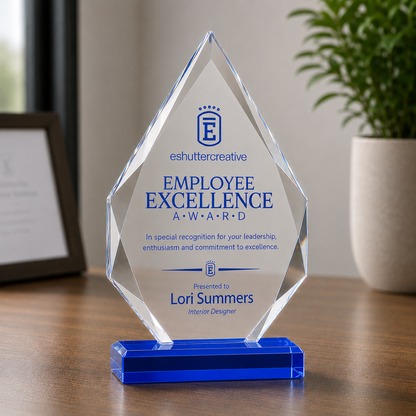 Acrylic Arrow  Trophy