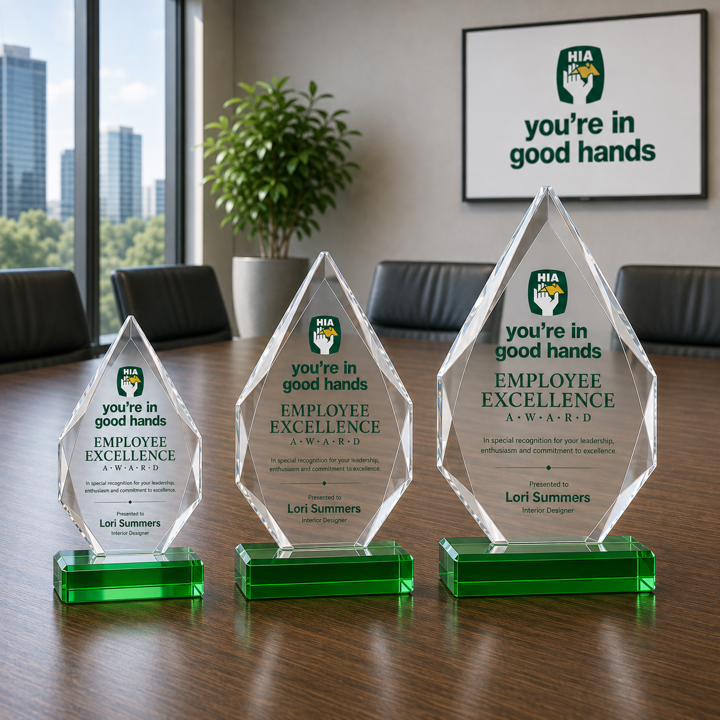 Acrylic Arrow  Trophy