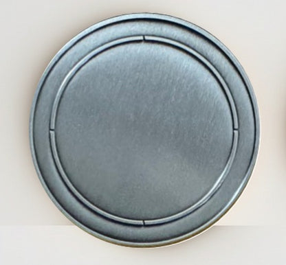 Large Round Antique Coin/Medal with 50mm Recess both sides - 65mm