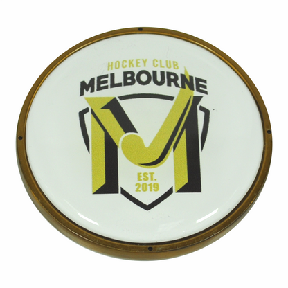 Round Antique Coin/Medal with 50mm Recess both sides - 53mm