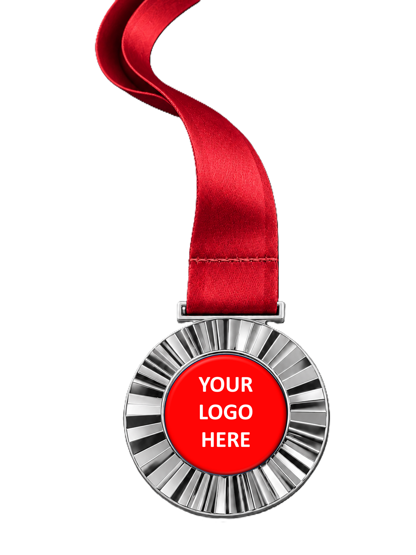 Sunray Medal with Custom Centre and Ribbon