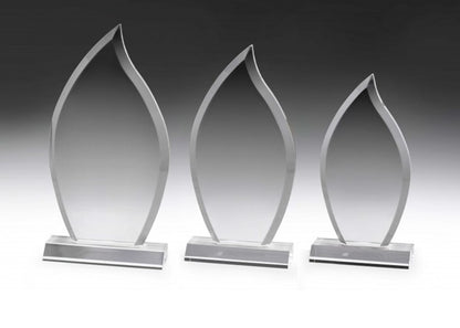 Acrylic Flame Trophy