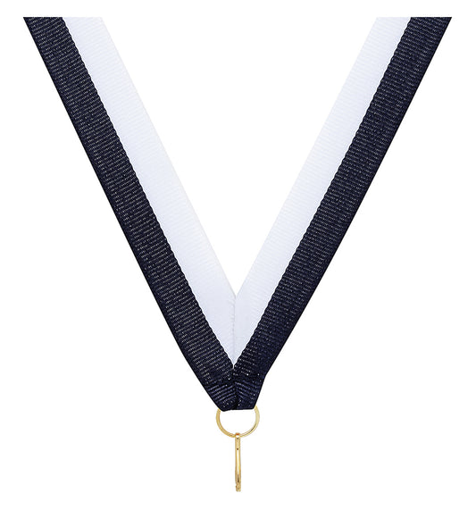 Navy / White Ribbon